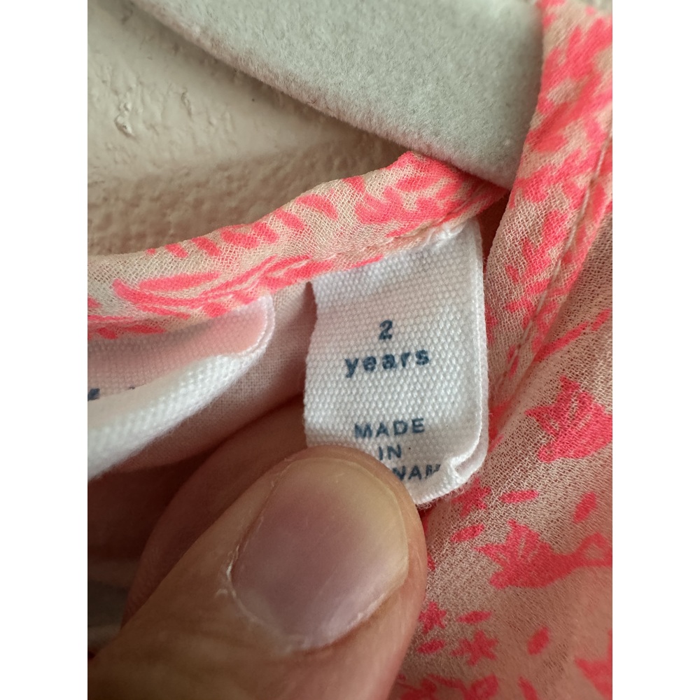 Gap Sarah Jessica Parker Pink Unicorn Print Girls Dress 2T - Picture 5 of 5